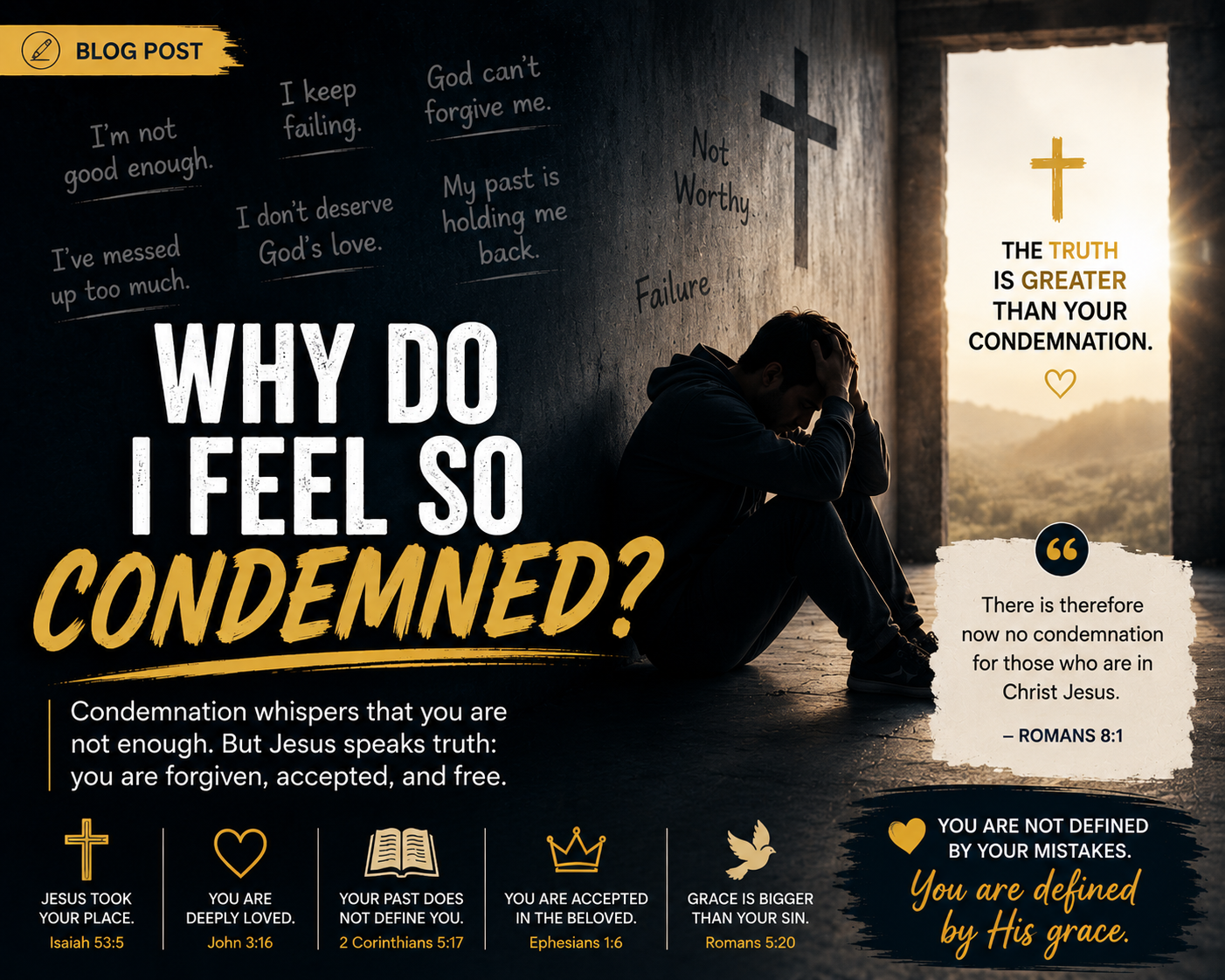 Why do I feel condemned?