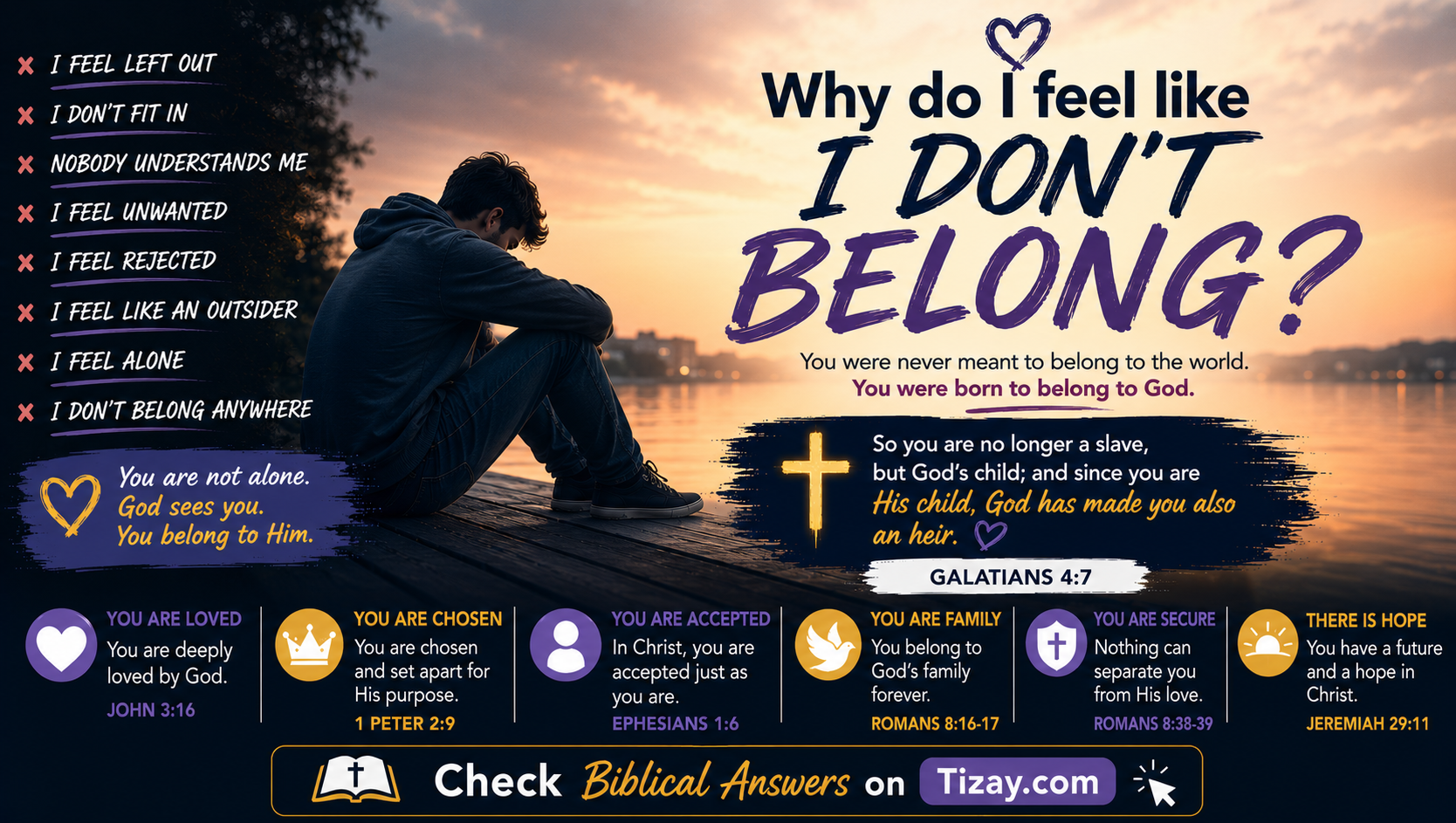 Why do I feel like I don't belong?